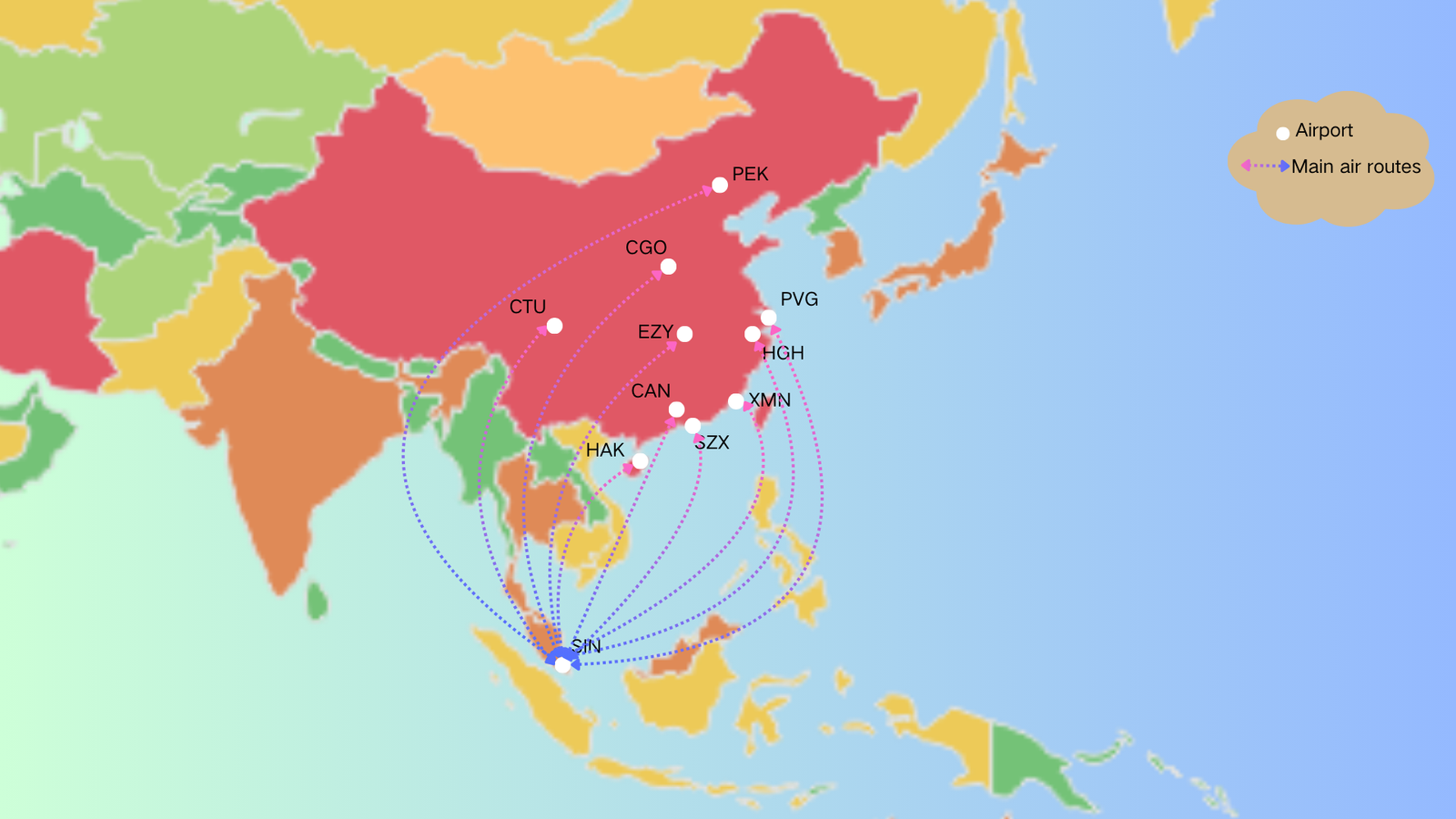air cargo transportation to Singapore